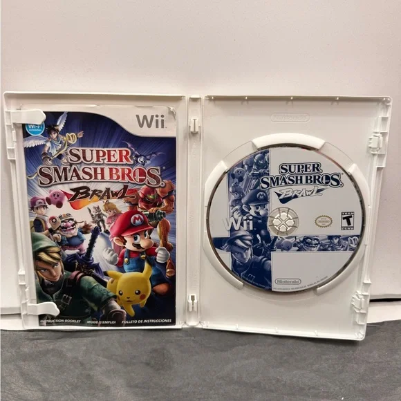 EUC Nintendo Wii Super Smash Bros Brawl Video Game - Picture 3 of 4